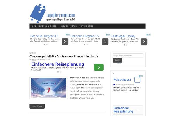 bagaglio-a-mano.com site used Gridiculous