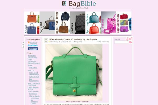 bagbible.com site used Bagbible