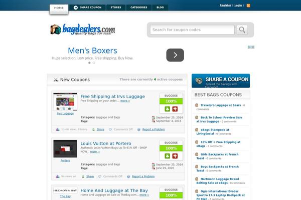 Clipper theme site design template sample