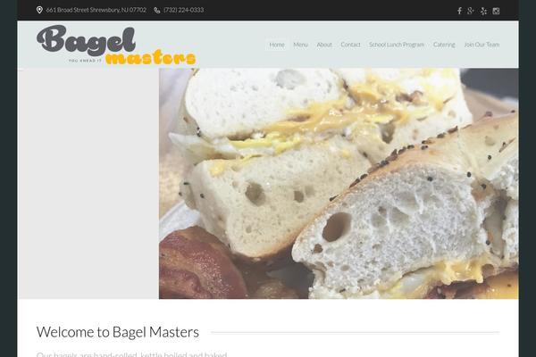 Espresso theme site design template sample