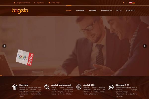 TheFox theme site design template sample