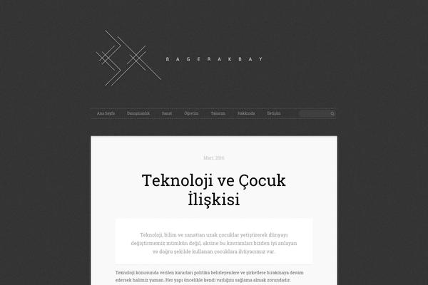 bagerakbay.com site used Textural