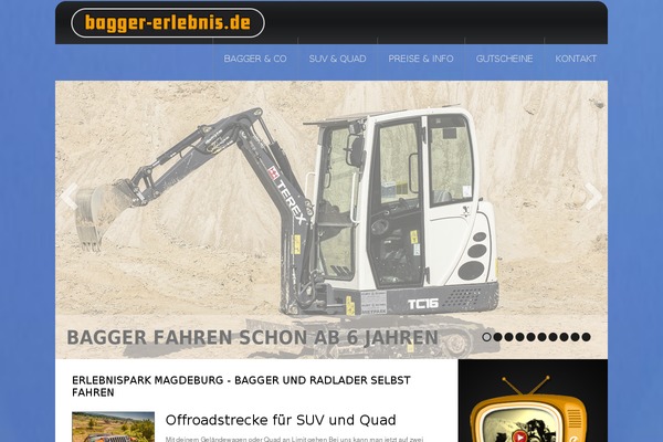 bagger-erlebnis.de site used Carsonline