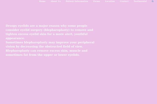 baggyeyelids.com site used Thyroid-eye
