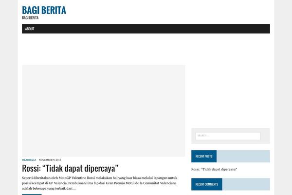 Pinboard theme site design template sample