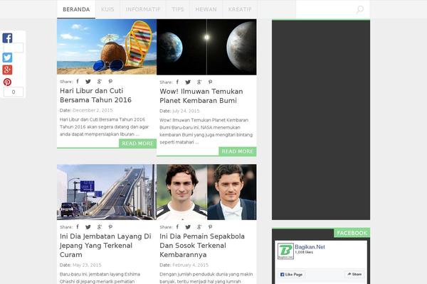 Cape Town theme site design template sample
