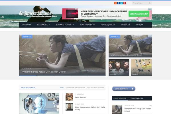 SmartMag theme site design template sample