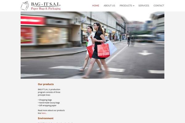 Bento theme site design template sample
