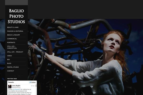 Flashlight theme site design template sample