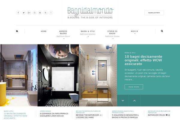 JustWrite theme site design template sample
