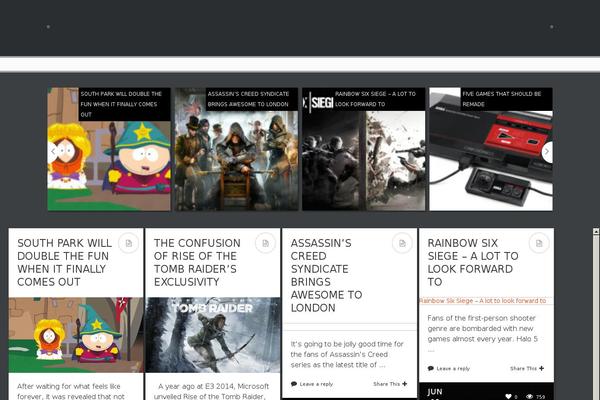 Gauge theme site design template sample