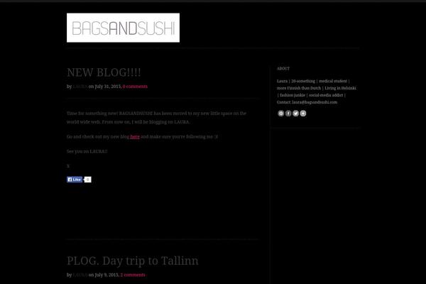 Truly Minimal theme site design template sample