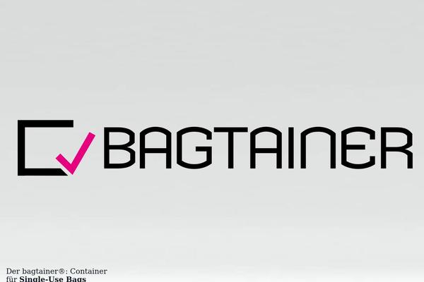 bagtainer.com site used Vyn-thema