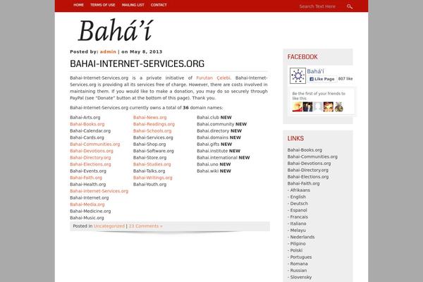 Small Business theme site design template sample