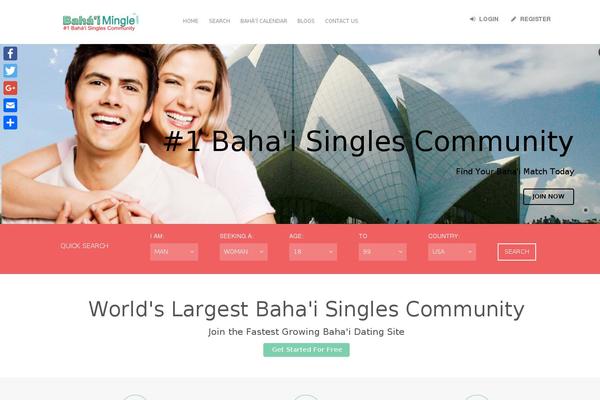Site using Dsp_dating plugin