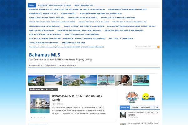 Authoritize theme site design template sample