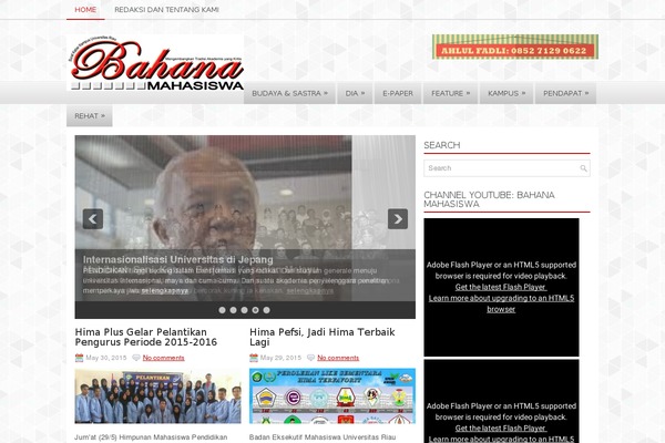 NewsZone theme site design template sample