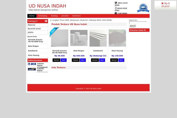 bahanbangunan.biz site used Wptoko