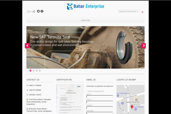 Simple’n’Bright theme site design template sample