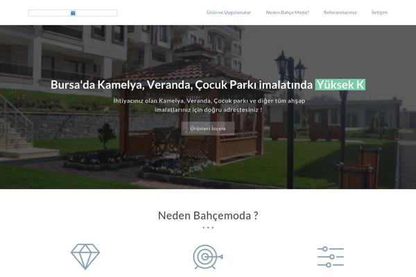 Total theme site design template sample