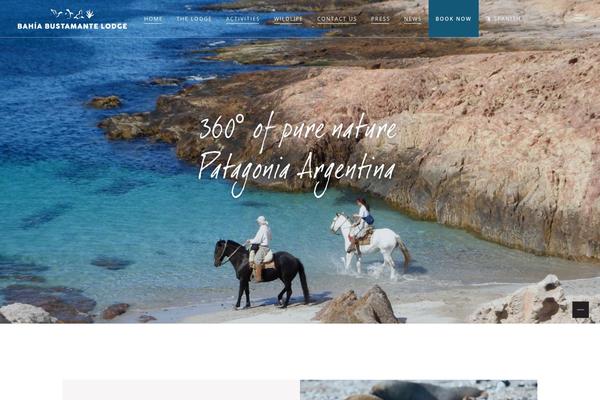 Albergo theme site design template sample