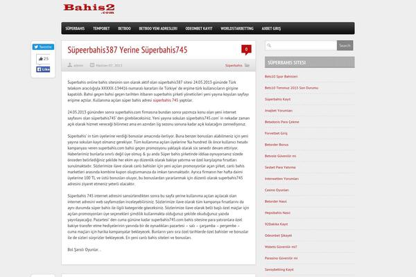 Boulevard theme site design template sample