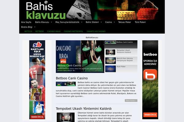 Magazine Premium theme site design template sample