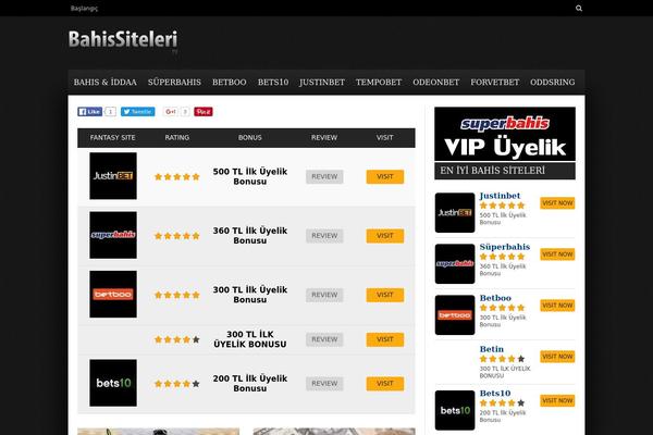 Sportsnews theme site design template sample