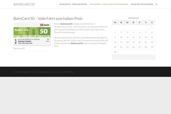 Ambition theme site design template sample
