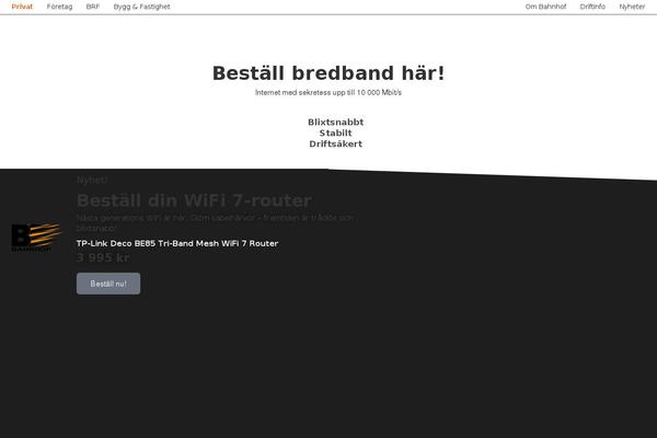 Site using Megamenu-pro plugin