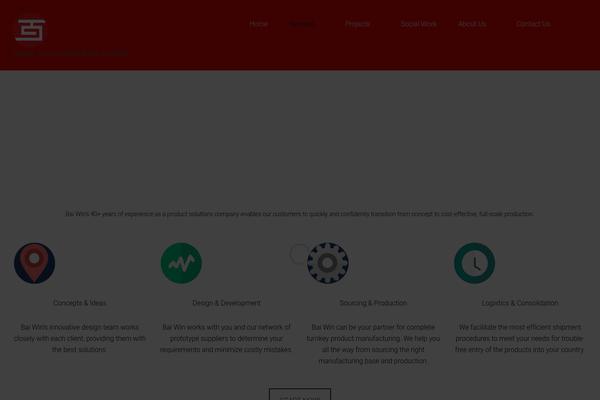 Dynamix theme site design template sample