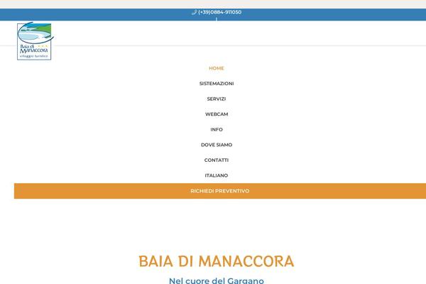 Impreza theme site design template sample