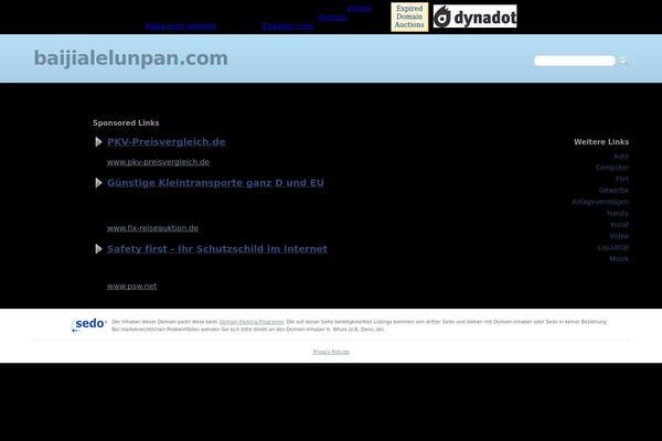 Prose theme site design template sample