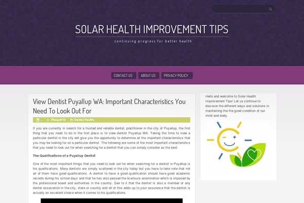 Purple Pro theme site design template sample
