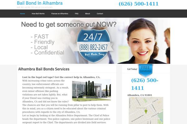 Enterprise Pro theme site design template sample