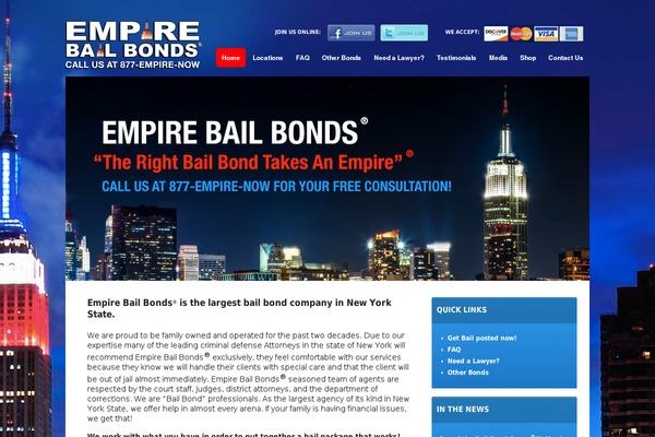bailempire.com site used Executive
