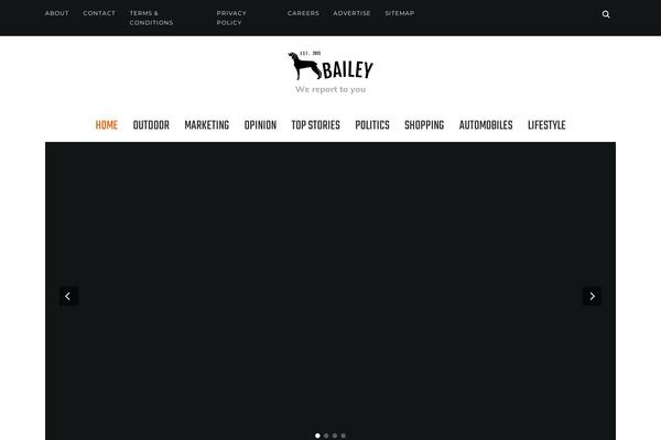 Wpzoom-indigo theme site design template sample