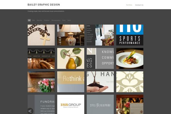 Reveal theme site design template sample