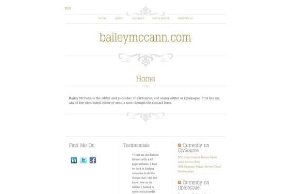 Typominima theme site design template sample