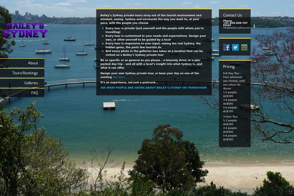 Fenix theme site design template sample
