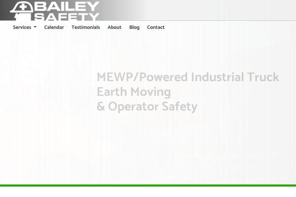 baileysafety.com site used Hatfield-raindrop