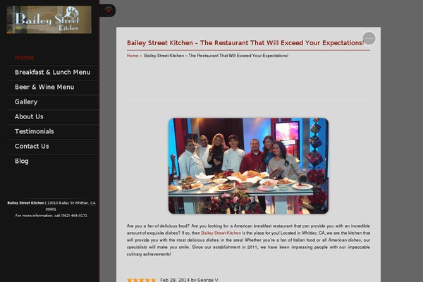 Analytical Lite theme site design template sample