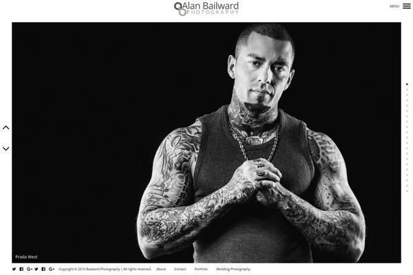 bailwardphotography.com site used BORDER