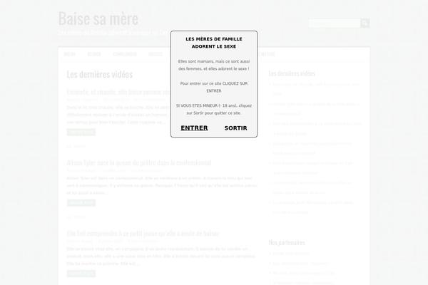DaisyChain theme site design template sample