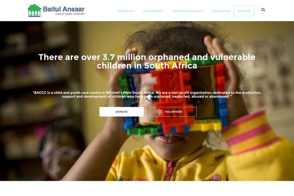 Seed theme site design template sample