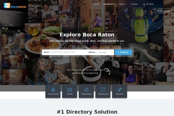 Scribe theme site design template sample