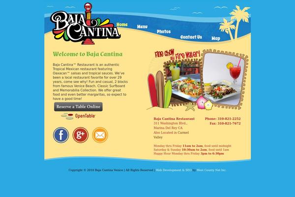 bajacantina.com site used Wcn