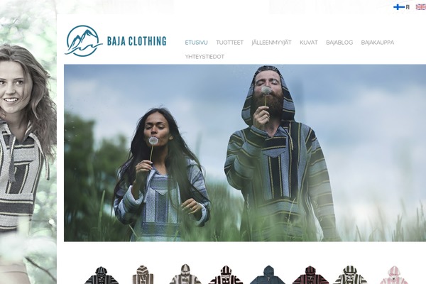 bajaclothing.eu site used Teema