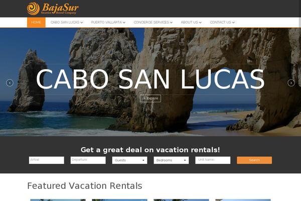 Traveler theme site design template sample