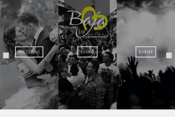 Arc theme site design template sample